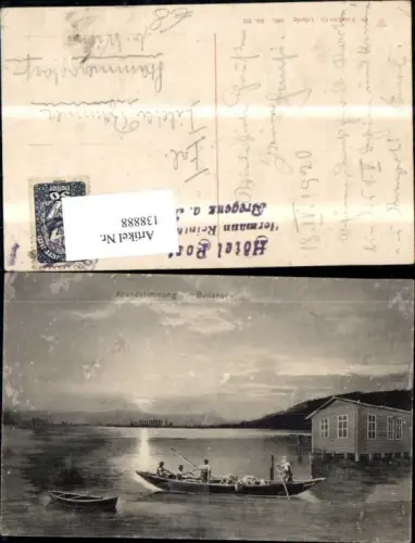 138888,Bodensee Abendstimmung Ansicht Booten