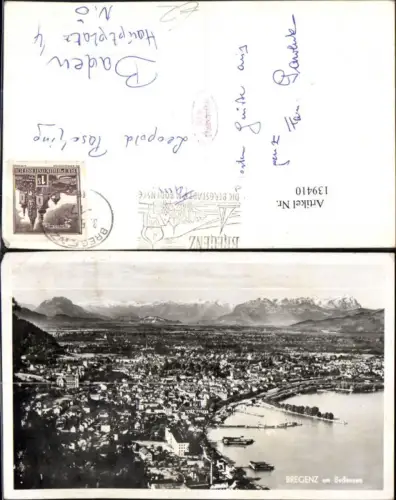 139410,Bregenz a. Bodensee Totale 1968
