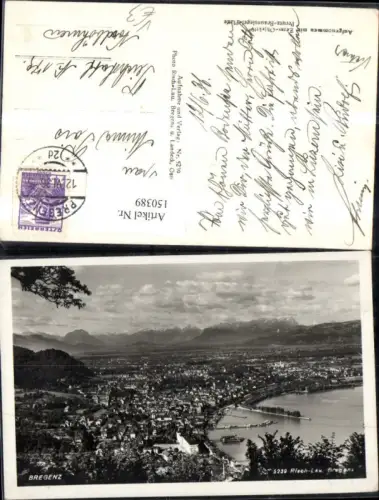 150389,Bregenz Ansicht 1936 pub Risch Lau 5239