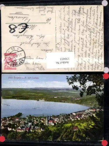 150433,Bregenz a. Bodensee m. Lochau Ansicht 1928 pub J Bader