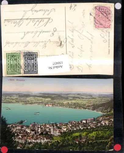 150437,Bregenz Ansicht 1923 pub Photoglob 4838