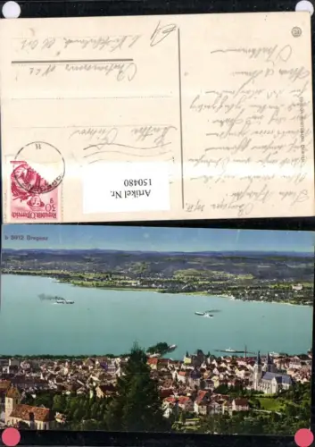 150480,Bregenz Ansicht 1949
