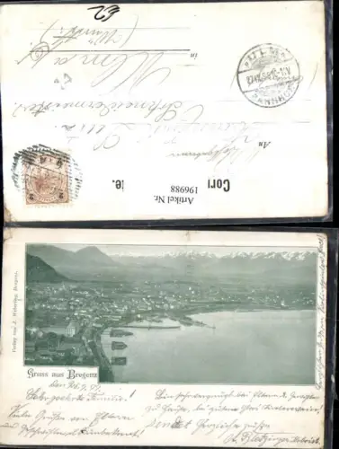 196988,Gruß aus Bregenz Totale