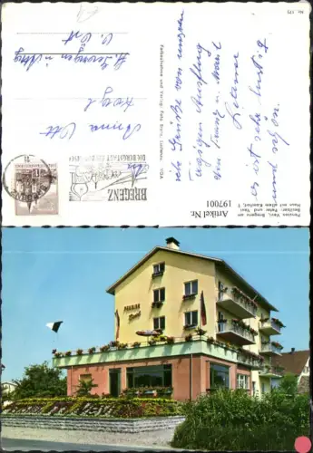 197001,Bregenz am Bodensee Pension Vevi Bes. Peter u. Vevi Schenk