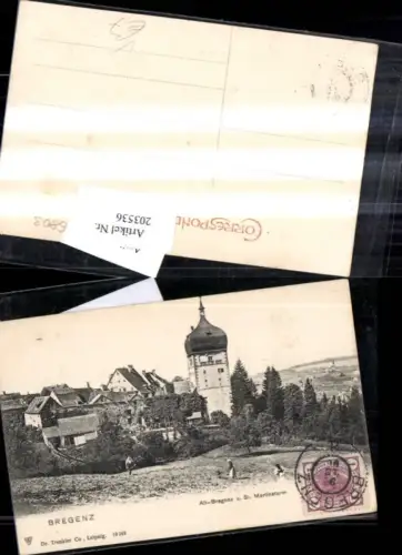 Bregenz Alt-Bregenz u. St. Martinsturm Turm pub Trenkler Co 19249