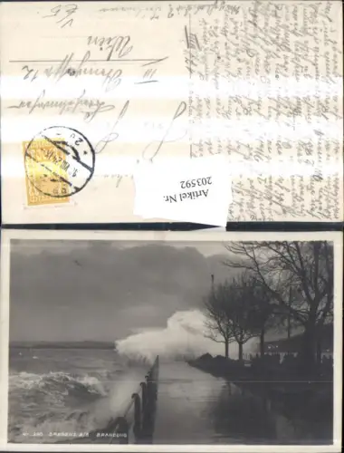 Bregenz a. Bodensee Brandung Welle pub Risch Lau 250