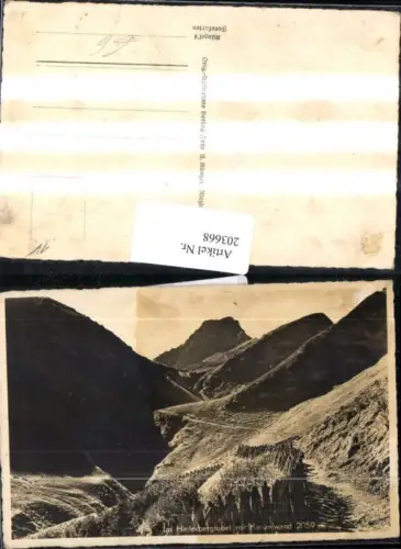 Hinterbergtobel m. Kanzelwand