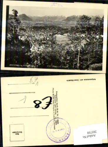 Bregenz a. Bodensee Totale pub Risch Lau 11071