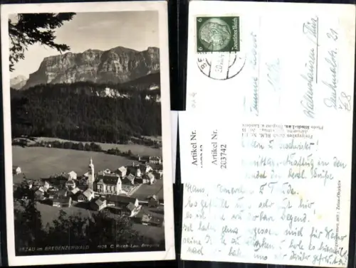 Bezau im Bregenzerwald Totale pub Risch Lau 1829