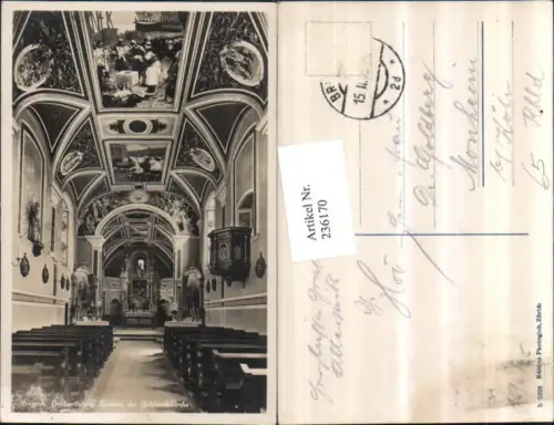 236170,Bregenz Gebhardsberg Innenansicht d. Gebhardkirche Kirche