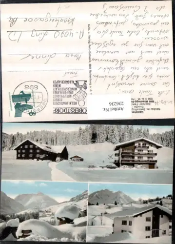 236236,Hirschegg-Au im Kleinwalsertal Gästehaus Müller Winterbilder Mehrbildkarte