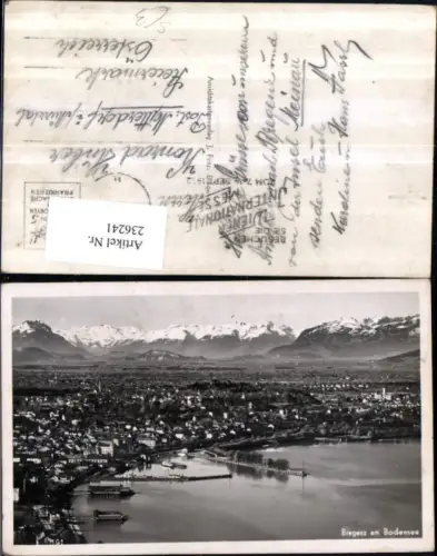 236241,Bregenz am Bodensee Totale Wiener Internationale Messe 1952 Stempel