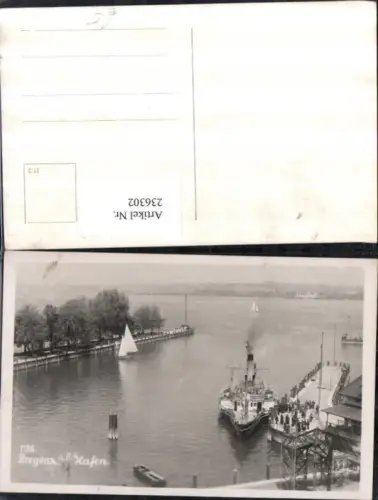 236302,Bregenz am Bodensee Hafen Dampfer