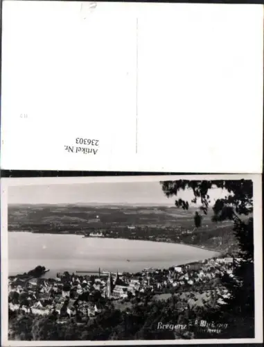 236303,Bregenz am Bodensee Totale Blick geg. Lochau