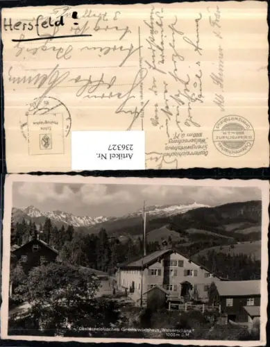 236327,Österreichisches Grenzwirtshaus Walserschanz Grenze b. Mittelberg
