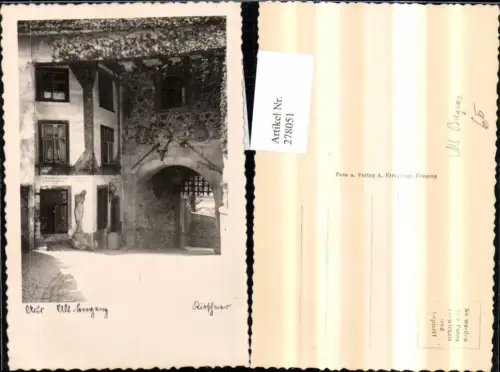 278051,Alt Bregenz Martinstor Tor Straßenansicht pub A. Kirschner