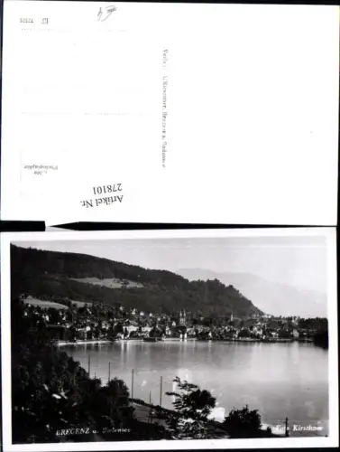 278101,Bregenz am Bodensee Totale