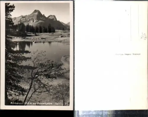 307655,Körbersee See b. Schröcken m. Künzelspitze Bergkulisse pub Risch-Lau 635