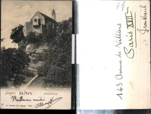 307658,Bregenz Gebhardsberg Kirche pub Trenkler e Co 19265
