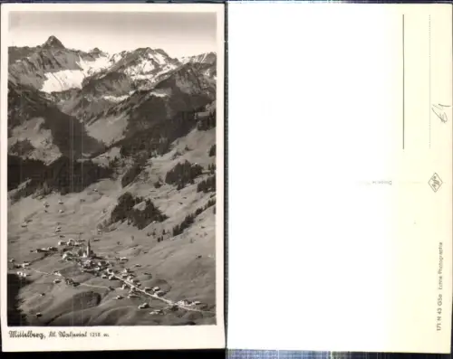 307677,Mittelberg im Kleinwalsertal Totale Bergkulisse