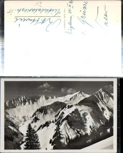307679,Derrental Güntlespitze b. Baad Mittelberg Bergkulisse
