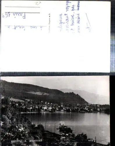 307691,Bregenz am Bodensee Teilansicht