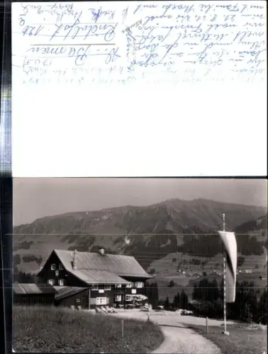 307694,Riezlern Schwende Mahdtalhaus Gasthof Bergkulisse