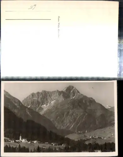 307718,Riezlern Hirschegg u. Mittelberg Totale Bergkulisse