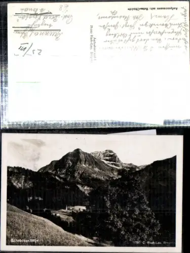 307732,Schröcken Totale Bergkulisse pub Risch-Lau 1726
