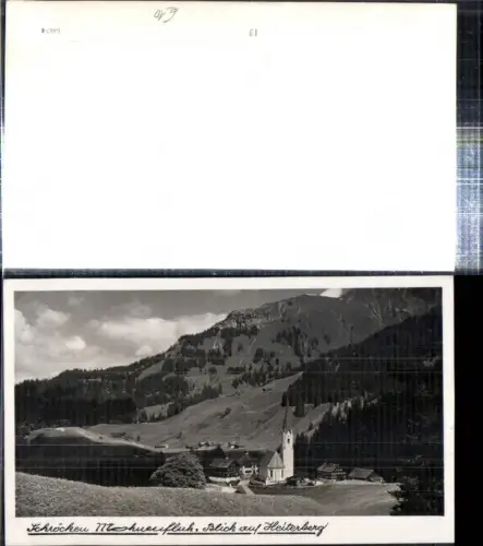 307737,Schröcken Kirche Mohnenfluh m. Heiterberg