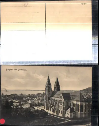 307752,Bregenz am Bodensee Teilansicht Kirche
