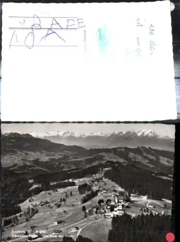 307758,Sulzberg Totale geg. Schweizer Berge Bergkulisse pub Risch-Lau 22684