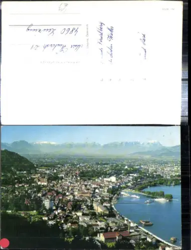 307760,Bregenz am Bodensee Totale geg. Rheintal Bergkulisse pub Risch-Lau 18720