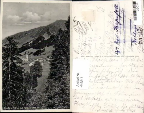 449547,Riezlern Totale m. Fellhorn
