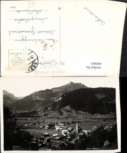 449601,Bezau im Bregenzerwald Totale Bergkulisse pub Hiller