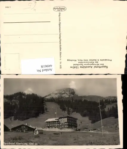 449618,Hirschegg Sporthotel Auenhütte Bergkulisse