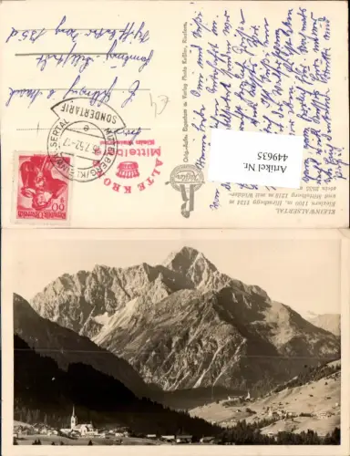 449635,Riezlern Hirschegg u. Mittelberg Totale Bergkulisse