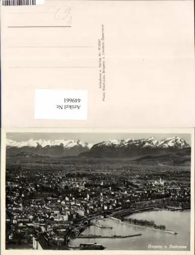 449661,Bregenz am Bodensee Totale Bergkulisse pub Risch-Lau 2507