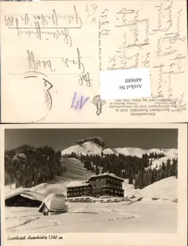 449680,Riezlern Sporthotel Auenhütte Winterbild
