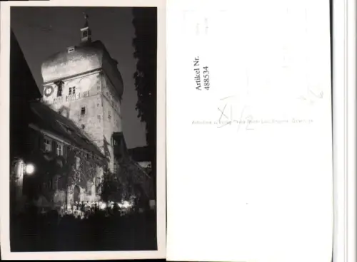488534,Foto AK Bregenz am Bodensee Konzert Turm pub Risch-Lau