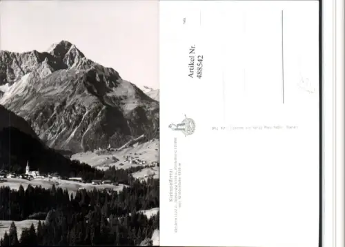 488542,Riezlern Hirschegg Mittelberg Totale m. Widderstein Bergkulisse