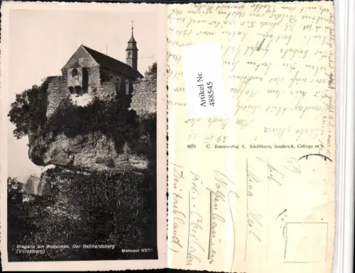 488545,Bregenz am Bodensee Gebhardsberg Kapelle