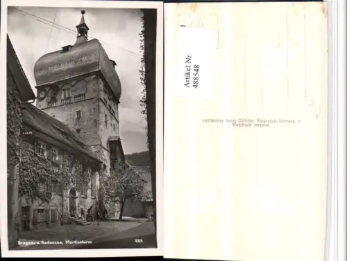 488548,Bregenz am Bodensee Martinsturm Turm
