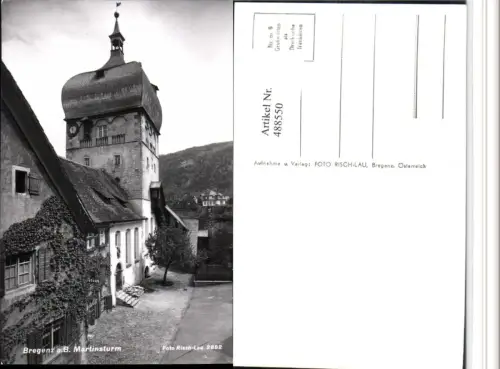 488550,Bregenz am Bodensee Martinsturm Turm pub Risch-Lau 2882