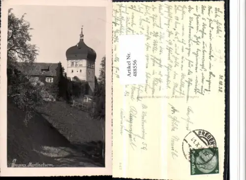 488556,Bregenz am Bodensee Martinsturm Turm pub J. Bader 37