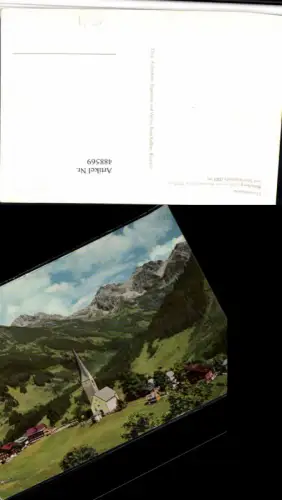488569,Mittelberg Totale m. Hammerspitze Bergkulisse