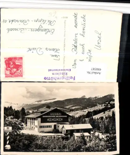 488587,Grenzgasthaus Walserschanz b. Riezlern Bergkulisse