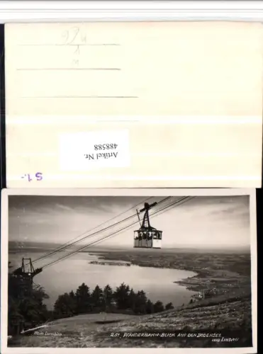 488588,Pfänderbahn Seilbahn m. Blick auf Bodensee b. Bregenz pub Heim 251