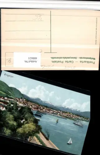 488621,Bregenz am Bodensee Totale Bergkulisse pub Ottmar Zieher