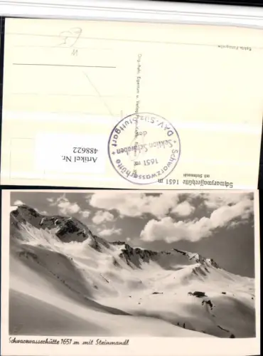 488622,Schwarzwasserhütte b. Mittelberg m. Steinmandl Bergkulisse
